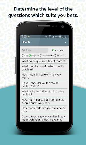 Questionary screenshot 2