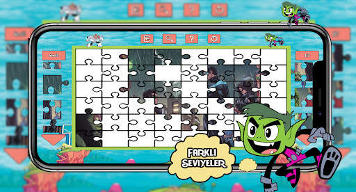 Teen Titans Yapboz screenshot 4