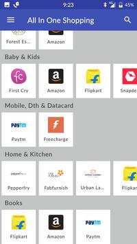 All in One Online Shopping App - just 2MB screenshot 3