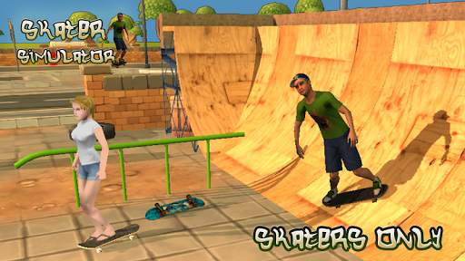 Skater 3d Simulator screenshot 1