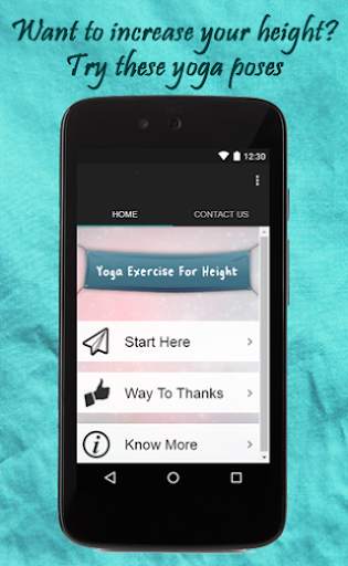Yoga Exercise For Height screenshot 1