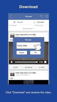 Video Downloader for Facebook screenshot 2