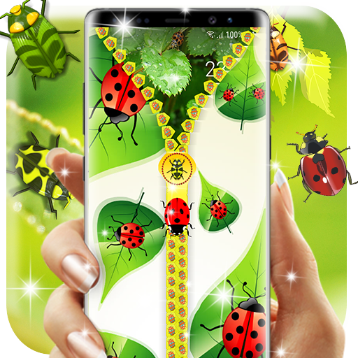 Ladybug lock screen icon