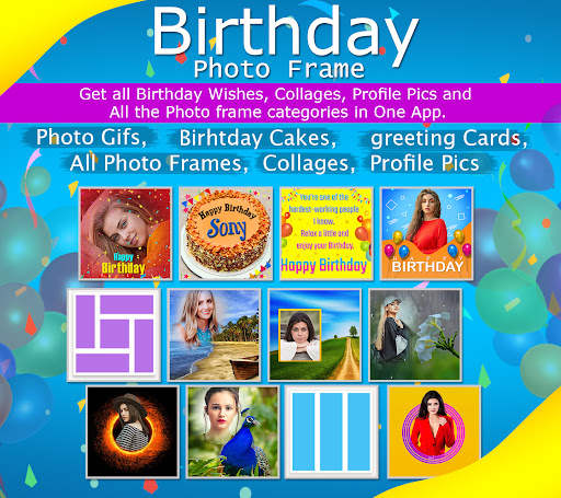 Birthday Photo Frame Maker App screenshot 9