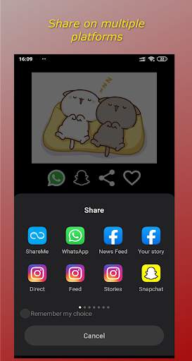 Memes: GIFs, Stickers for Snapchat, WhatsApp, IG screenshot 1