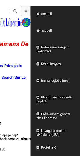 Examens Laboratoire screenshot 3