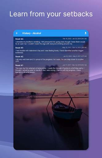 Sober Time - Sober Day Counter screenshot 15