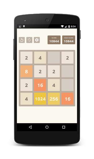 2048 Math Puzzle Game screenshot 2