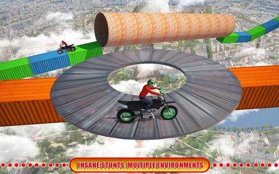 Be a real stuntman of speed motorbike. screenshot 1