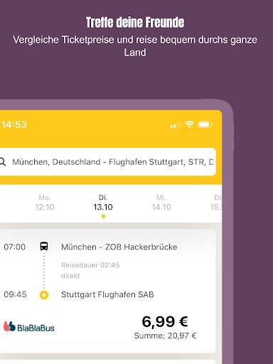 CheckMyBus: Der Fernbus-Vergleich screenshot 14