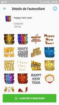 Happy New Year Stickers screenshot 6