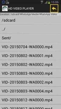 MP4/3GP/AVI HD Video Player screenshot 4
