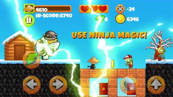 Samurai Ninja Dash vs Zombies screenshot 5