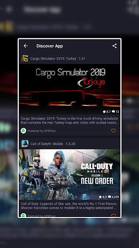APK Downloader APKPure Instructions screenshot 1