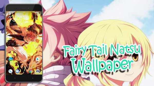 Fairy Tail Natsu Wallpaper скриншот 2