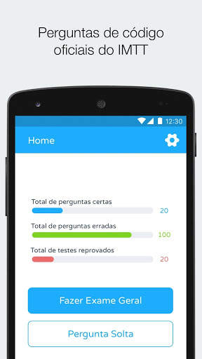 Piloto - Exames de Código 1 تصوير الشاشة