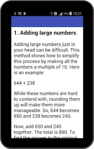 Mental Math-Fast Calculations screenshot 14