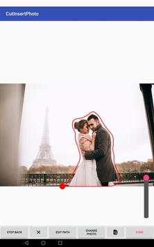 Cut and paste a photo onto your background screenshot 7