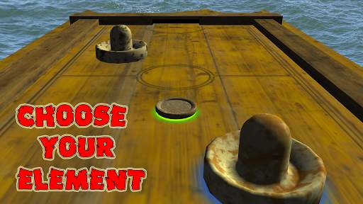 Air Hockey - War of Elements screenshot 4