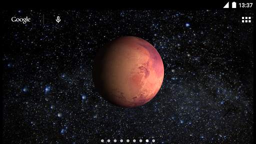 Mars Live Wallpaper screenshot 8