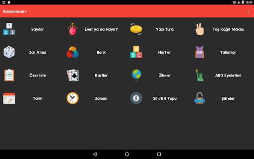 Randomizer  Rastgele Seçim Yapıcı - Karar Verici screenshot 15