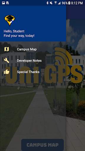 Uni GPS screenshot 2
