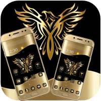 Gold Luxury Eagle Theme on 9Apps