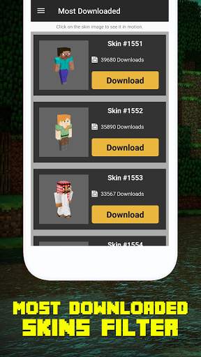 SkinsCraft - Free Skins for Minecraft PE screenshot 4