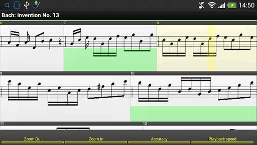 Midi Sheet Music: Memo screenshot 3
