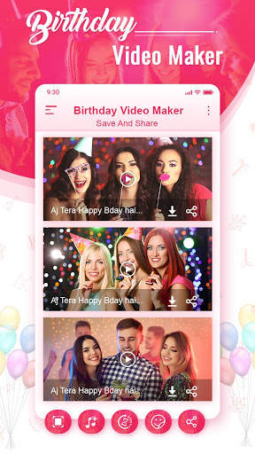 Birthday Video Maker screenshot 5