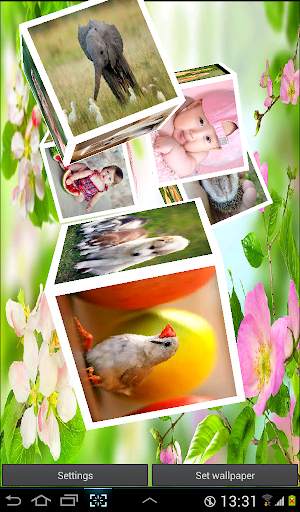 3D Photo Cube Live Wallpaper screenshot 6