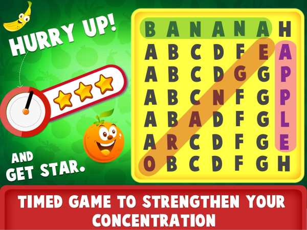 Educational Word Search Game For Kids - Word Games screenshot 5