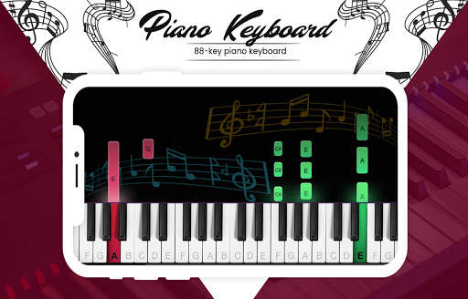 Full Piano Keyboard screenshot 1