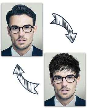 Man Hairstyle Photo Editor 2 تصوير الشاشة