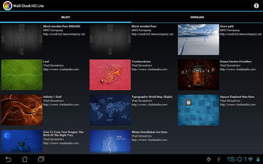 Wall Clock HD Lite screenshot 2