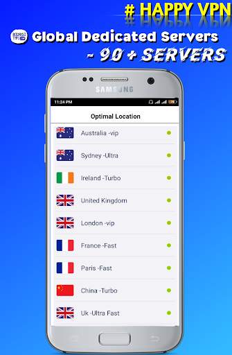 HappyVPN-BestVPN Free Unlimited VPN Secure Unblock screenshot 7