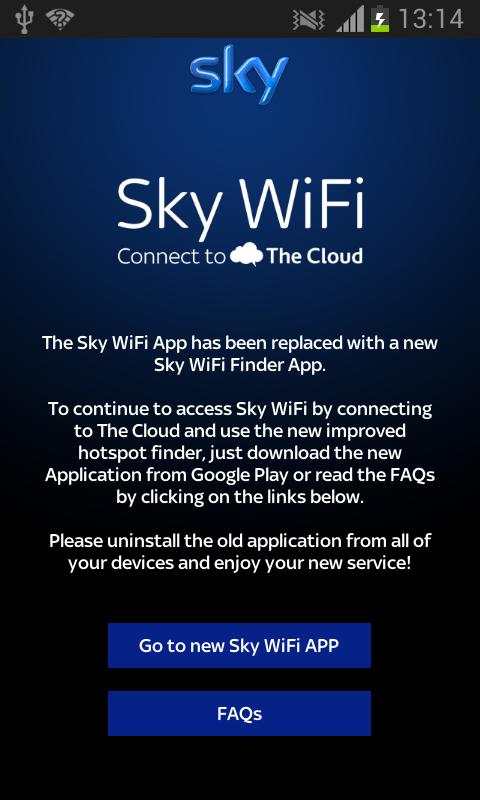 Sky WiFi screenshot 1