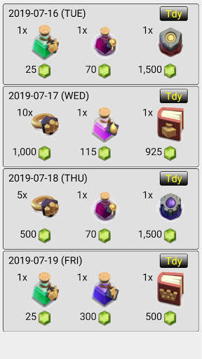COC daily deals preview screenshot 1