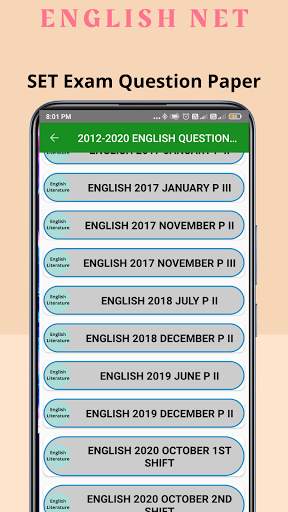 ENGLISH NET Question Paper screenshot 3