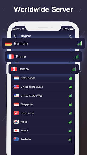 Surfree VPN - Free VPN Proxy & Secure Service screenshot 1