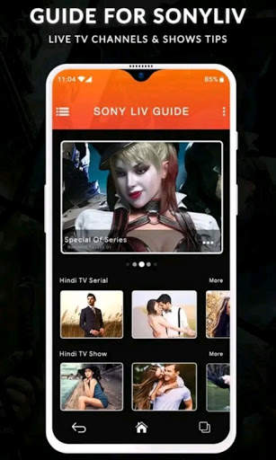 Free SonyLiv - Live TV Shows & SAB TV Guide screenshot 2