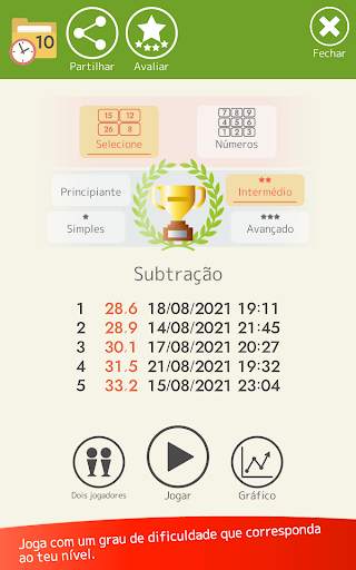 Cálculo mental (Matemática) screenshot 12