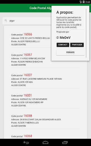 Zip code Algeria screenshot 6