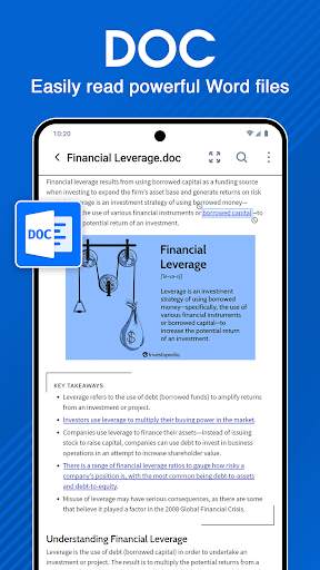 Document Reader: PDF, Word Doc screenshot 3