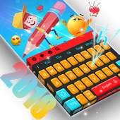 Colorful New Keyboard 2018 Theme 10001002