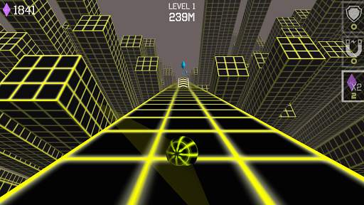 Bola bergulir 3D screenshot 2
