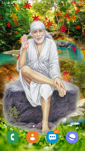 Sai Baba Live Wallpaper screenshot 1