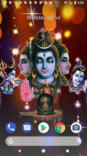 4D Shiv Shankara Live Wallpaper screenshot 2