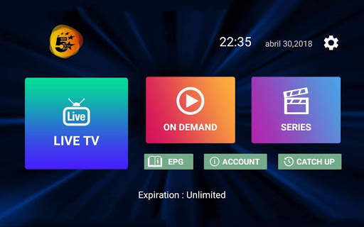 IPTV5 LITE screenshot 1