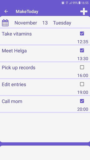 To-do Calendar Make Today screenshot 2